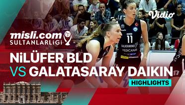 Ni̇lufer BLD. vs Galatasaray Daikin - Highlights | Women's Turkish Volleyball League 2023/24