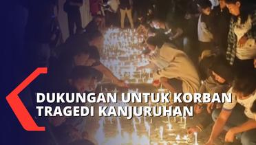 Ikut Berbelasungkawa Atas Tragedi Kanjuruhan, Ratusan Warga Sikka Gelar Malam Seribu Lilin