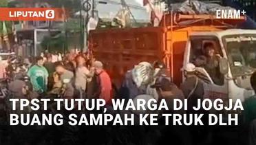 Imbas TPST Tutup, Viral Warga di Jogja Ramai-Ramai Buang Sampah ke Truk DLH