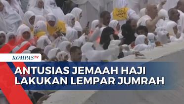 Jemaah Haji Indonesia Lakukan Lempar Jumrah, Disarankan di Pagi atau Malam Hari