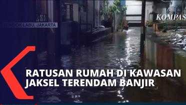 Hujan Lebat! Ratusan Rumah Warga di Kawasan Jaksel Terendam Banjir