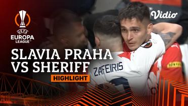 Slavia Praha vs Sheriff - Highlights | UEFA Europa League 2023/24