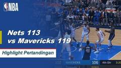 NBA | Cuplikan Hasil Pertandingan Mavericks 119 vs Nets 113