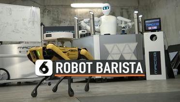 Cegah Penyebaran Covid-19, Kafe di Spanyol Pakai Robot Barista