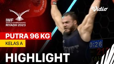 Highlights | Putra 96 kg - Kelas A | IWF World Championships 2023