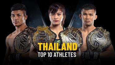 Top 10 Thai Athletes - ONE Highlights