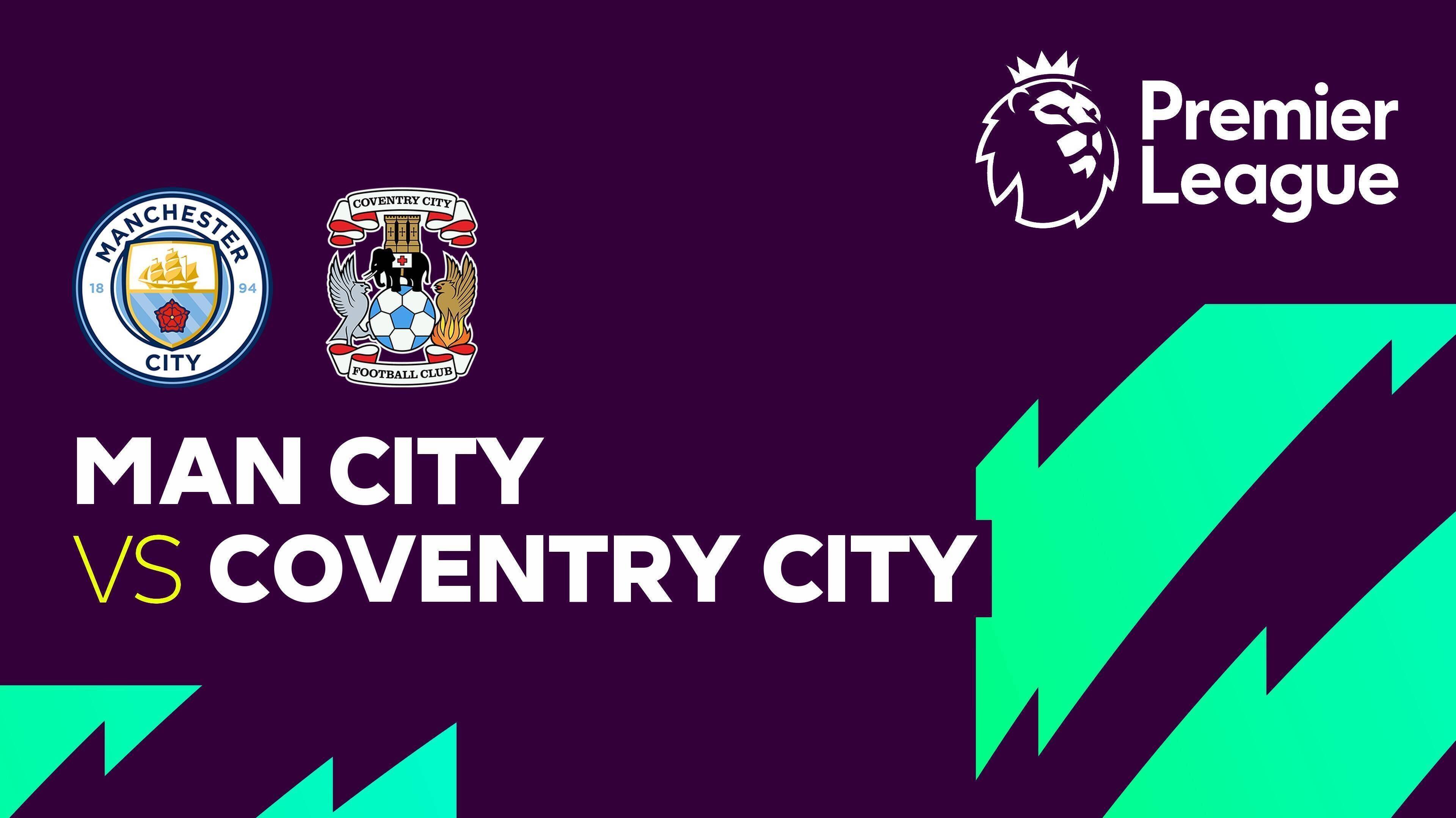 Man City vs Coventry City FC
