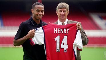 Hari ini 4 Agustus 1999, Thierry Henry Bergabung dengan Arsenal