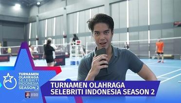 El Rumi Optimis Menang Lawan Jefan Nathanio Saat Tanding Badminton?! Turnamen Olahraga Selebriti Indonesia Season 2