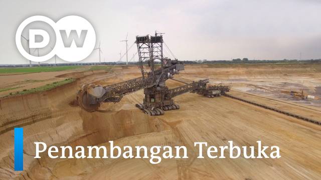 DW BirdsEye - Penambangan Terbuka - Tempat kerja untuk mesin besar