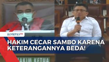 Hakim Cecar Ferdy Sambo Sambo karena Keterangan Beda dengan Eliezer dan Ricky Rizal!
