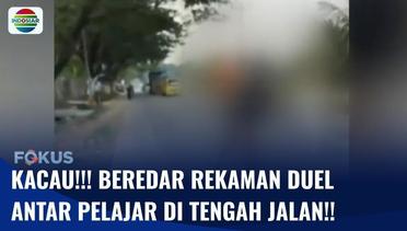 Dua Pelajar di Kab. Bogor Terlibat Duel, Saling Serang di Tengah Jalan yang Ramai | Fokus