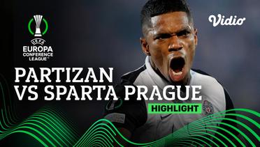 Highlight - Partizan vs Sparta Prague | UEFA Europa Conference League 2021/2022