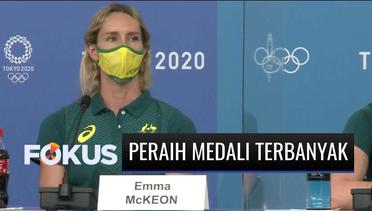 Emma Mckeon, Jadi Wanita Pertama yang Raih 7 Medali di Olimpiade Tokyo 2020! | Fokus