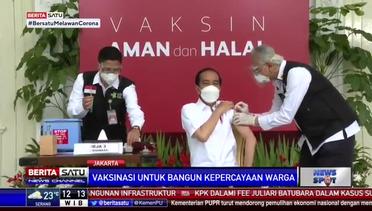 Video Presiden Jokowi Disuntik Vaksin Corona Sinovac