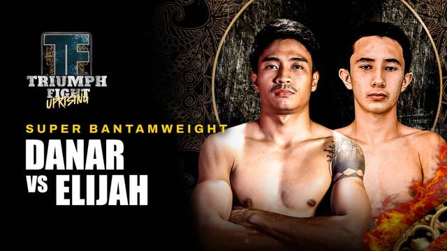 Danar Ilmawan vs Elijah Hinzman - Full Match | Triumph Fight Uprising