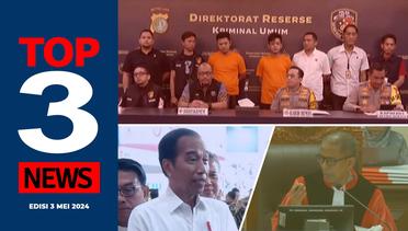 [TOP3NEWS] 2 Tersangka Wanita dalam Koper, Hakim Saldi Ancam Push Up, Jokowi soal Kabinet Prabowo