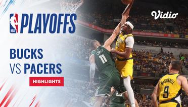Milwaukee Bucks vs Indiana Pacers - Highlights | NBA Playoffs 2023/24