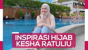 Inspirasi Hijab Kesha Ratuliu untuk Tampil di Momen Bukber dan Lebaran