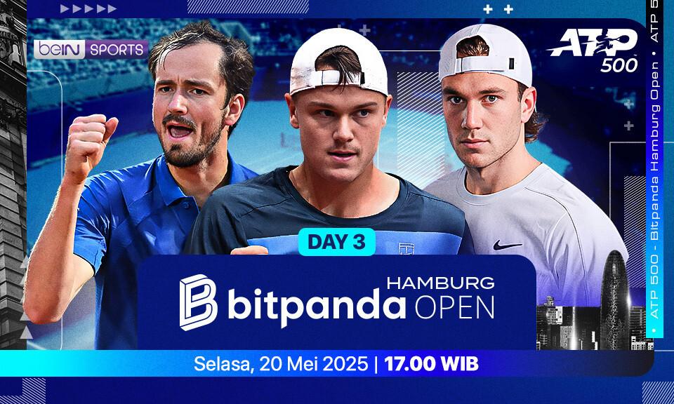 ATP 500: Hamburg Open - Day 3