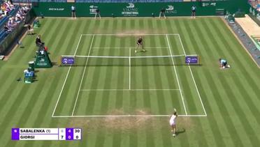 Match Highlights | Camila Giorgi 2 vs 1 Aryna Sabalenka | WTA Viking International Eastbourne 2021
