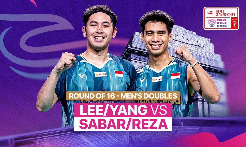 Lee/Yang vs Sabar/Reza