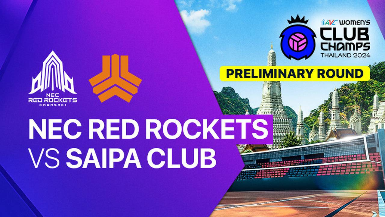 NEC Red Rockets Kawasaki vs Saipa Club - Full Match | 2024 Asian Women ...