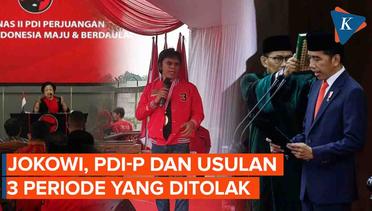 Persoalan PDI-P dan Jokowi Berawal dari Usulan Presiden 3 Periode yang Ditolak?