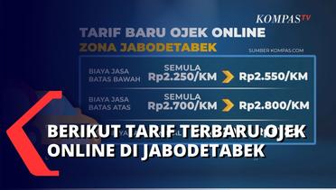 Resmi Naik Mulai Hari Ini, Berikut Tarif Terbaru Ojek Online di Wilayah Jabodetabek...