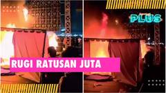 Konser Lentera Festival Ricuh, Vendor Rugi Ratusan Juta