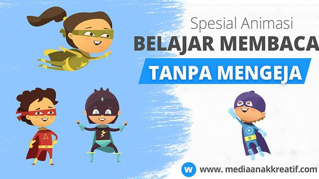 [Anak Pintar] Belajar Membaca Tanpa Mengeja Dengan Gambar
