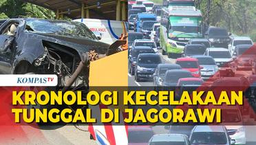 Kronologi Kecelakaan Tunggal di Tol Jagorawi KM 21, Macet Sempat Mengular