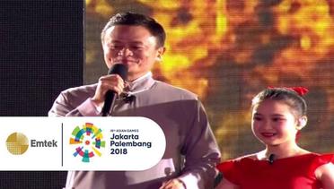 Sambutan Jack Ma Untuk Asian Games 2022 | Closing Ceremony Asian 2018