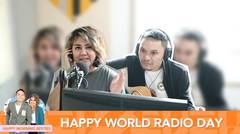 Sissy Prescillia & Ben Kasyafani Cover Lagu Radio di World Radio Day