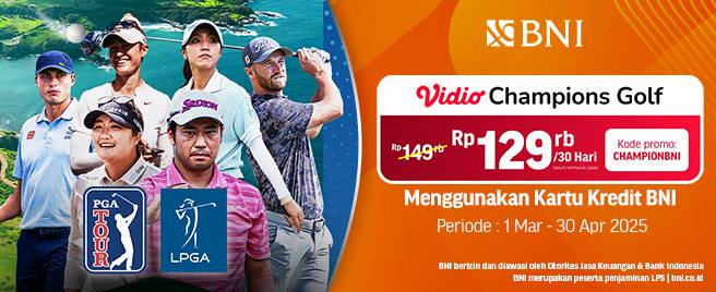 CHAMPIONBNI-Champions Golf 30 Hari - Vidio Champions Golf 30 Hari