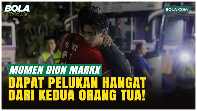 Momen Haru Dion Markx, Dipeluk Orang Tua usai Timnas Indonesia U-22 Kalah dari Filipina