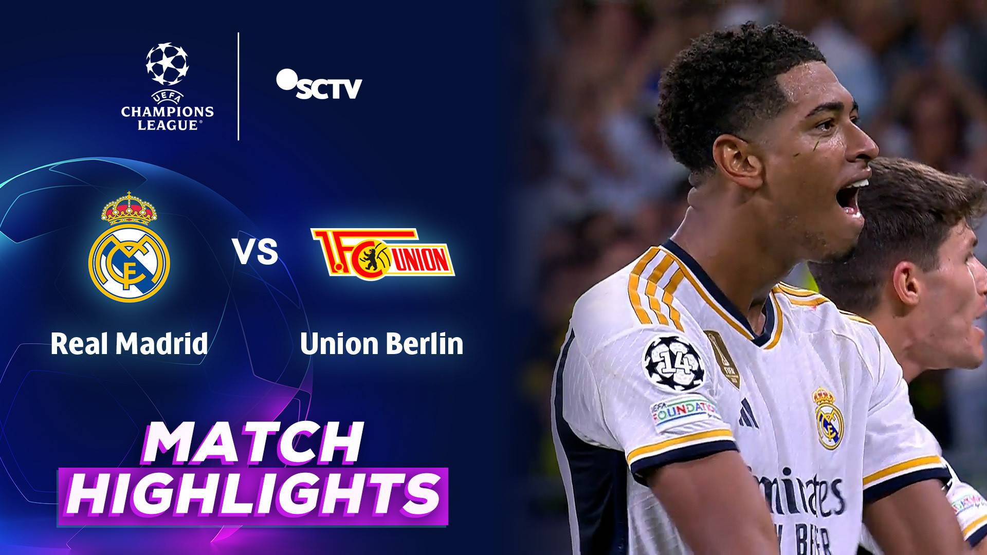 Union Berlin 2-3 Real Madrid, HIGHLIGHTS