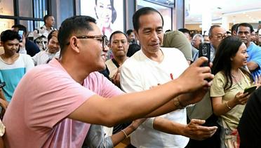 Ketika Warga Lombok Bersua dengan Presiden Jokowi di Epicentrum Mall, NTB, 1 Mei 2024