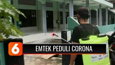Cairan Disinfektan Bantuan Pemirsa Melalui YPP SCTV-Indosiar Disalurkan untuk Warga di Depok