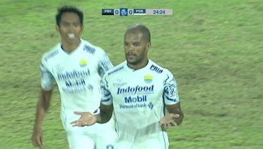 David Da Silva Sumbang Gol di Laga Persebaya VS Persib | BRI Liga 1 2021/22