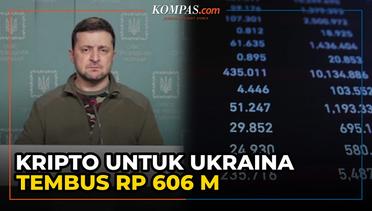 Terus Mengalir, Sumbangan Kripto untuk Ukraina Tembus Rp 606 Miliar