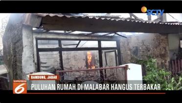  Puluhan Rumah Hangus Terbakar di Malabar Bandung – Liputan6 Petang Terkini