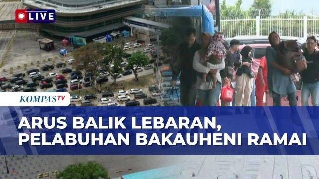 Arus Balik Lebaran 2026, Begini Keramaian Pelabuhan Bakauheni yang Dipadati Pemudik (27/3/2026)