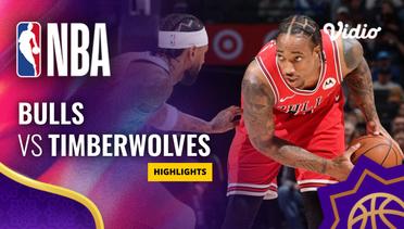 Chicago Bulls vs Minnesota Timberwolves - Highlights | NBA Regular Season 2023/24