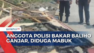 Polisi Tangkap Pelaku Pembakaran Baliho Ganjar di Buton Tengah, Ternyata Anggota Polisi