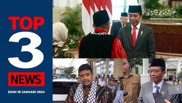 [TOP 3 NEWS] Mahfud MD soal Isu Sri Mulyani Mundur, Jokowi Lantik Arsul Sani Jadi Hakim MK