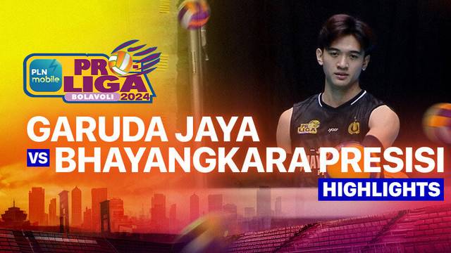 Putra: Jakarta Garuda Jaya vs Jakarta Bhayangkara Presisi - Highlights | PLN Mobile Proliga 2025