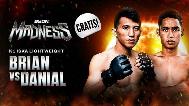 Brian Lawitan vs Mohamad Danial - Full Match | K1 ISKA Lightweight | Byon Madness