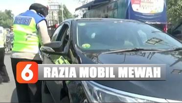 Petugas Gabungan Razia Pajak Mobil Mewah di Exit Tol Cibubur - Liputan 6 Terkini 