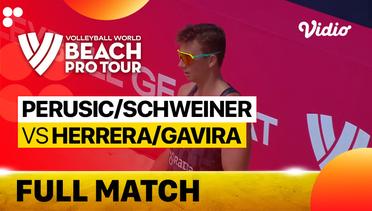 Full Match | Round of 12 - Center Court: Perusic/Schweiner (CZE) vs Herrera/Gavira (ESP) | Beach Pro Tour Elite16 Uberlandia, Brazil 2023